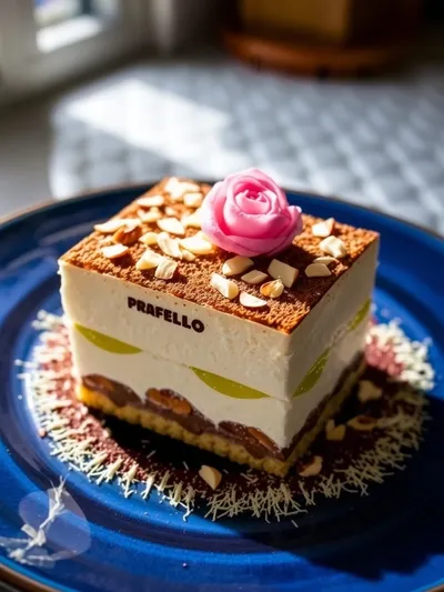 Raffaello Coconut Tiramisu - ready to serve