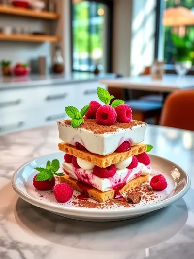 Raspberry Tiramisu Recipe – Fresh & Easy - cooking process