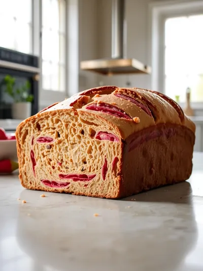 Irresistible Rhubarb Bread Recipe