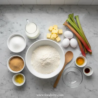 Irresistible Rhubarb Bread Recipe - cooking process