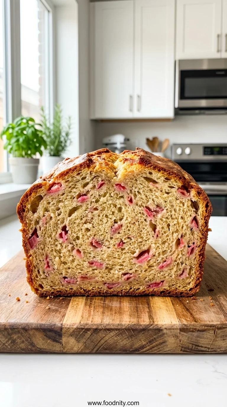 Irresistible Rhubarb Bread Recipe