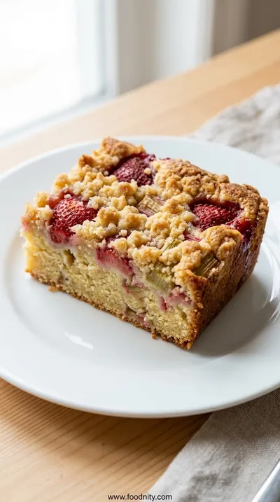 Rhubarb Breakfast Cake – Easy Morning Treat