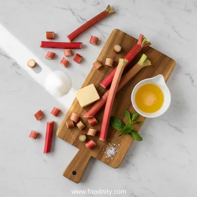 Rhubarb Butter – Sweet Spring Spread - cooking process