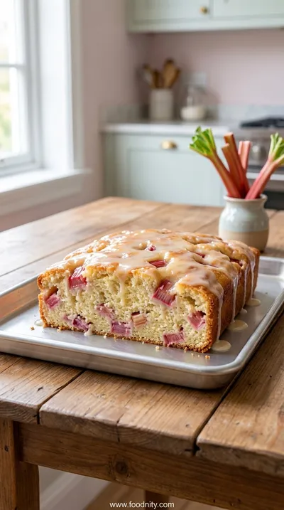 Delicious Rhubarb Cake Recipe