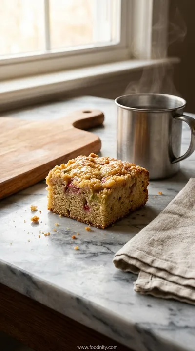 Rhubarb Coffee Cake Recipe