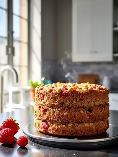 Rhubarb Coffee Cake Recipe