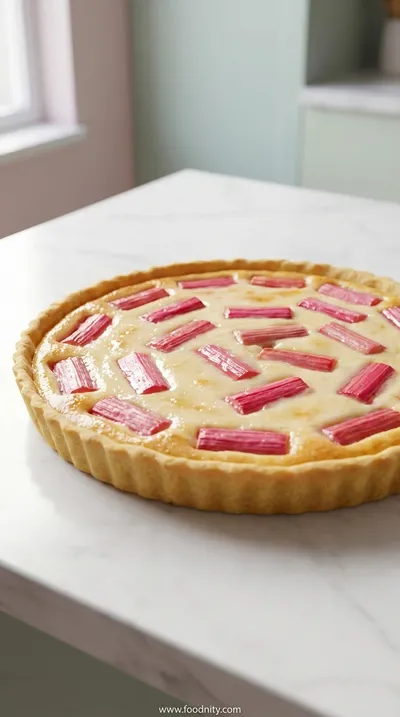 Rhubarb Cream Tart