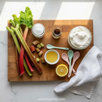 Rhubarb Fluff: Easy No‑Bake Spring Dessert - cooking process