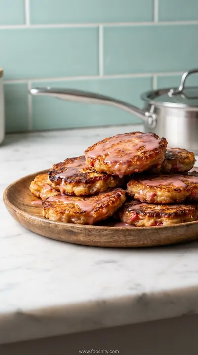 Rhubarb Fritters – Sweet & Tangy Dessert