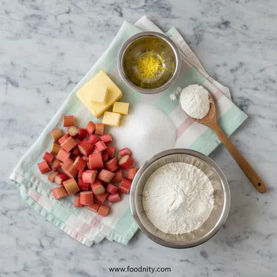Rhubarb Shortbread Bars – Buttery, Best Recipe - cooking process