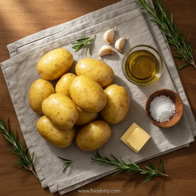 Roast Potatoes – Perfectly Crispy Outside - cooking process