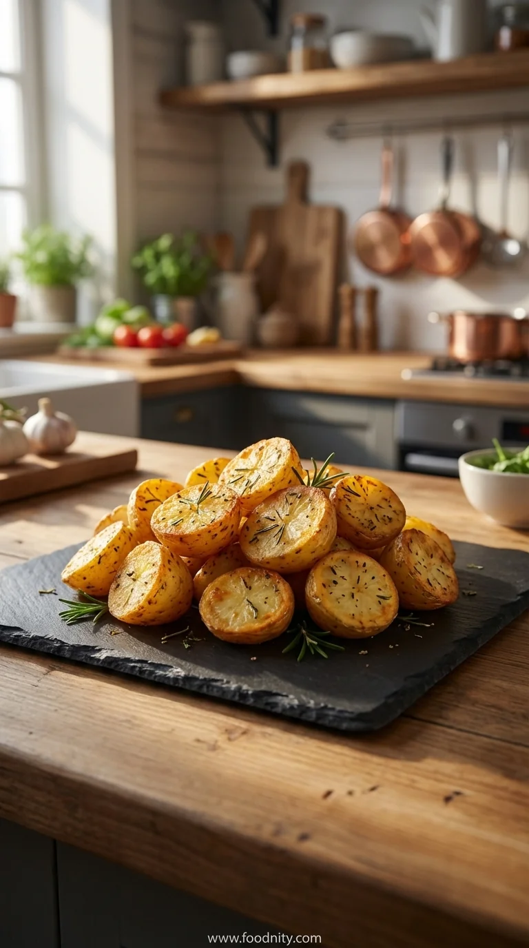 Roast Potatoes – Perfectly Crispy Outside - feature image