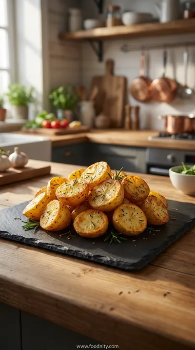 Roast Potatoes – Perfectly Crispy Outside