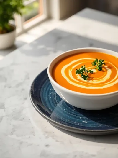 Roasted Carrot Soup – Healthy Meal Prep - cooking process