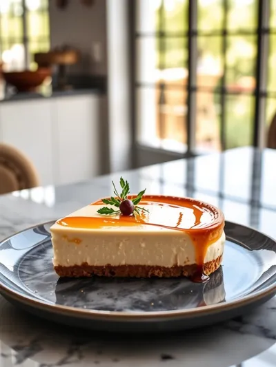 Savory Cheesecake - cooking process
