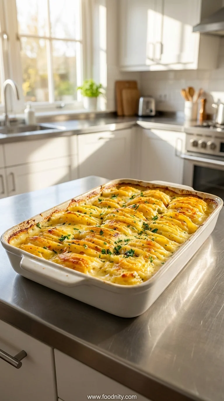 Scalloped Potatoes Recipe – Creamy Quick & Easy - feature image