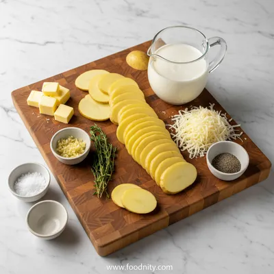 Easy Scalloped Potatoes Recipe - cooking process