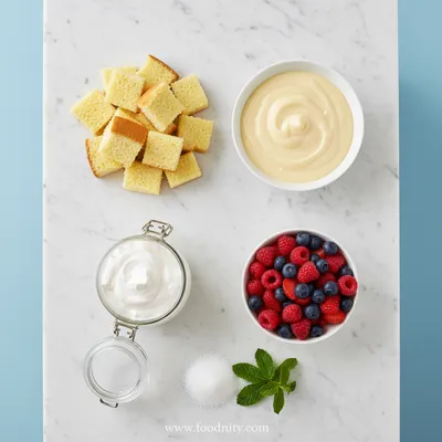 Scoop of Heaven Trifle Recipe - ingredients preparation