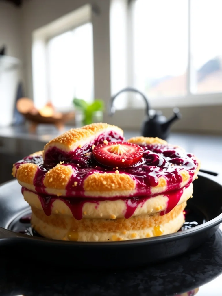 Skillet Berry Cobbler – Easy Summer Dessert