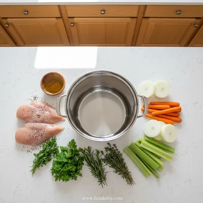 Slow Cooker Chicken Breasts - cooking process