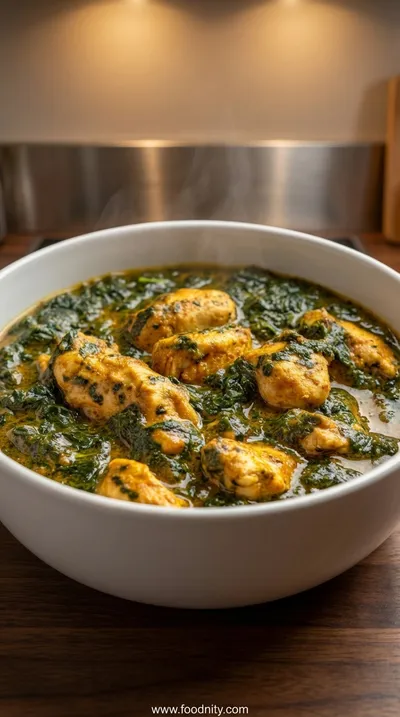 Slow Cooker Chicken Saag