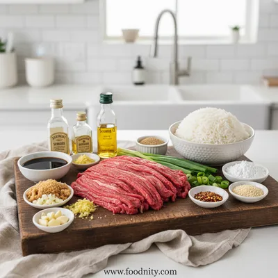 Slow Cooker Mongolian Beef – Easy Weeknight Dinner - cooking process