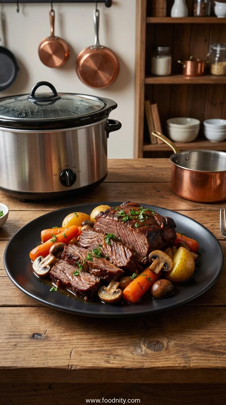 Slow Cooker Pot Roast – 5-Star Recipe for Busy Nights - feature image