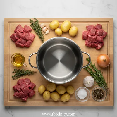 Slow Cooker Steak Potatoes – Easy Dinner Recipe - cooking process