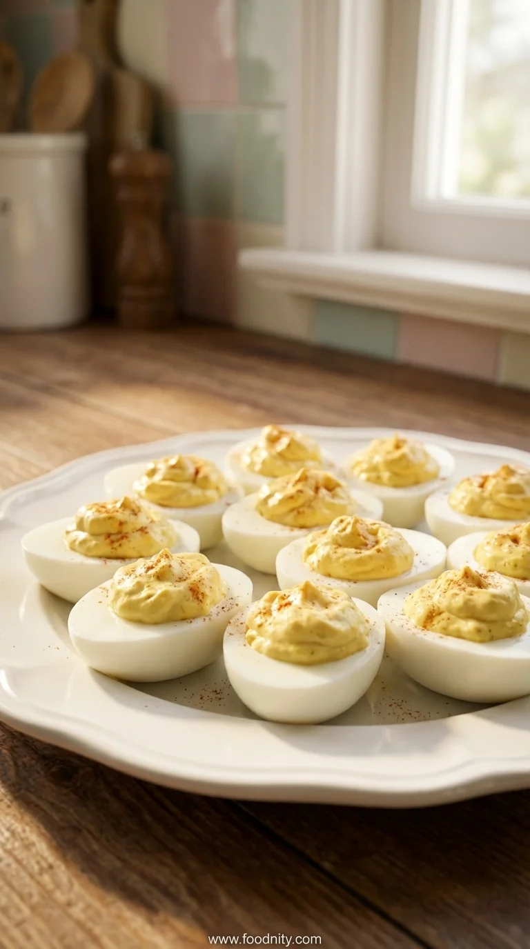 Southern Style Deviled Eggs - feature image
