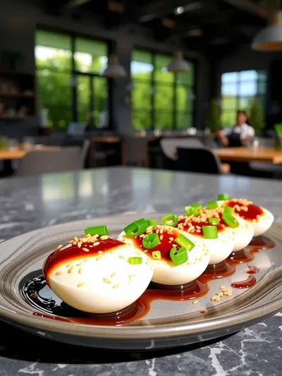 Soy Marinated Eggs – Quick & Easy Recipe - ready to serve