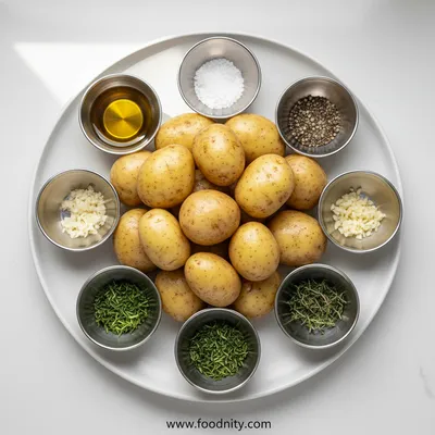 Spring Baby Potatoes Recipe - cooking process