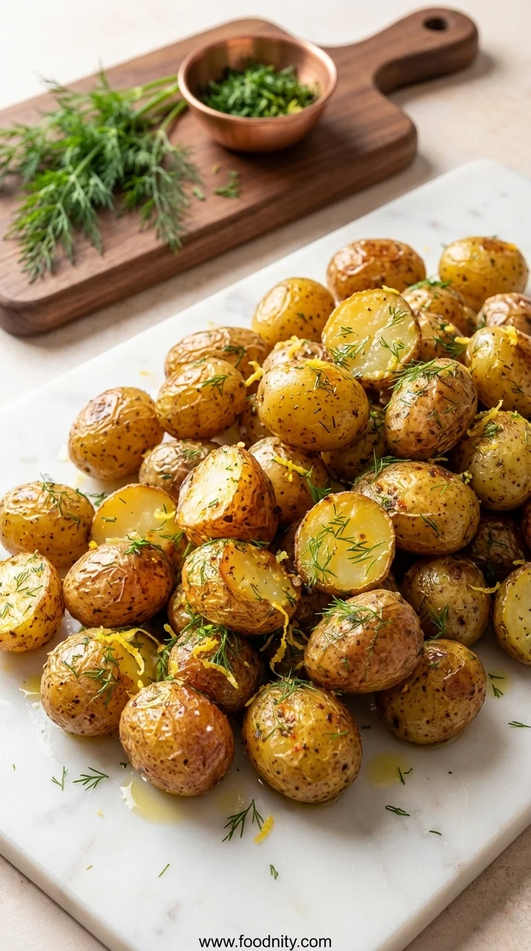 Spring Baby Potatoes Recipe - feature image