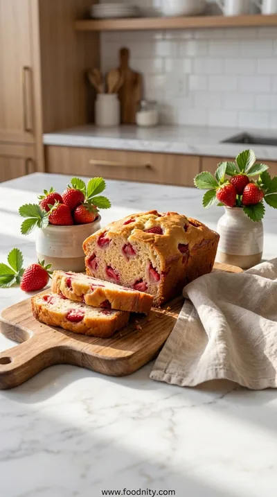 Moist Strawberry Bread