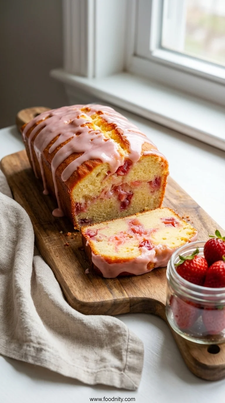 Easy Strawberry Bread - feature image