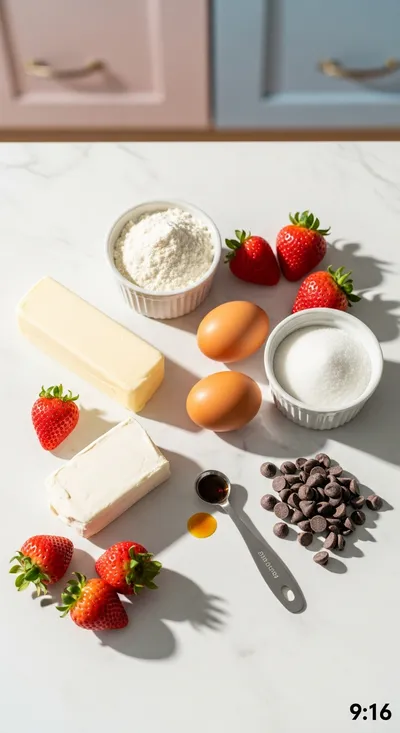 Strawberry Cheesecake Cookies – Soft Jammy Treat - cooking process