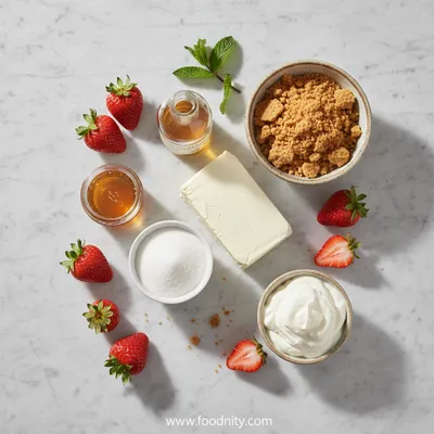 Strawberry Cheesecake Trifle Recipe - cooking process