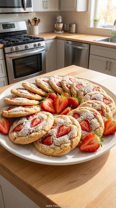 Strawberry Cookies – Quick 32‑Minute Treat