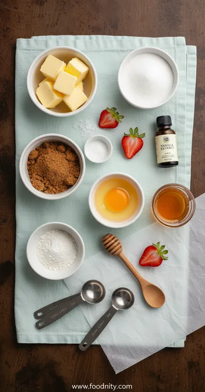 Strawberry Cookies – Quick 32‑Minute Treat - cooking process