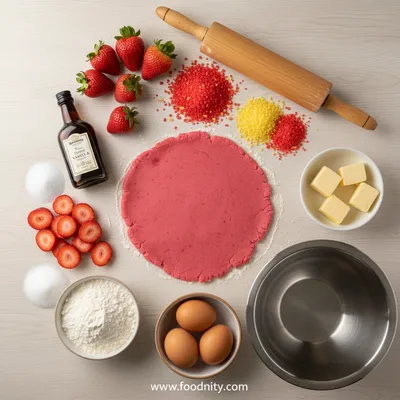 Strawberry Crunch Shortcake Cookies - ready to serve