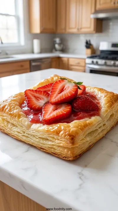 Strawberry Danish: Quick & Easy Breakfast or Dessert