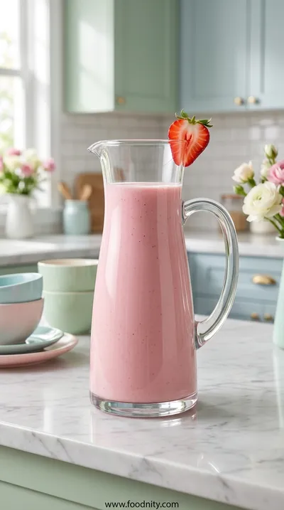 Homemade Strawberry Milk Recipe