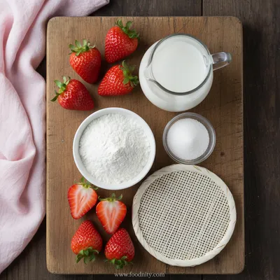 Strawberry Mochi Recipe – Sweet Chewy Treat - cooking process