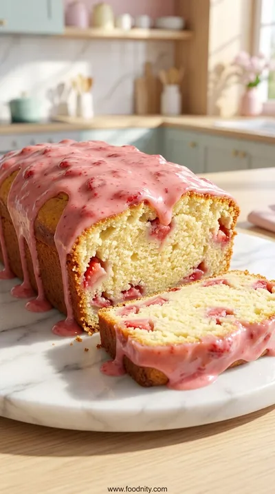 Strawberry Pound Cake Recipe