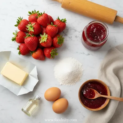 Ultimate Strawberry Rolls - cooking process