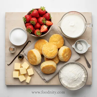 Strawberry Shortcake Cups – Easy Dessert Recipe - cooking process