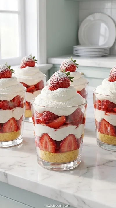 Strawberry Shortcake Cups – Easy Dessert Recipe