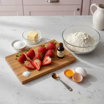 Strawberry Sugar Cookies – Soft, Chewy & Naturally Flavored - cooking process