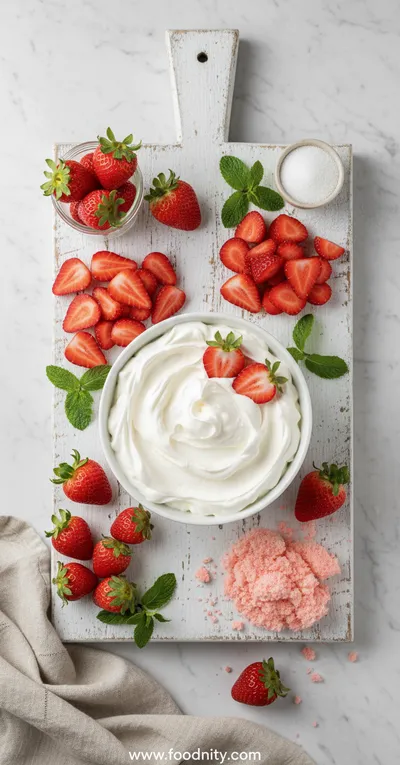 Strawberry Trifle – Best Ever Dessert - cooking process