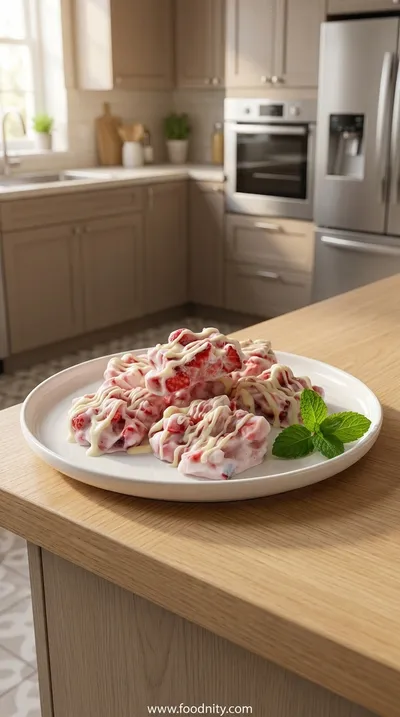 Strawberry Yogurt Bites – Quick & Healthy Snack