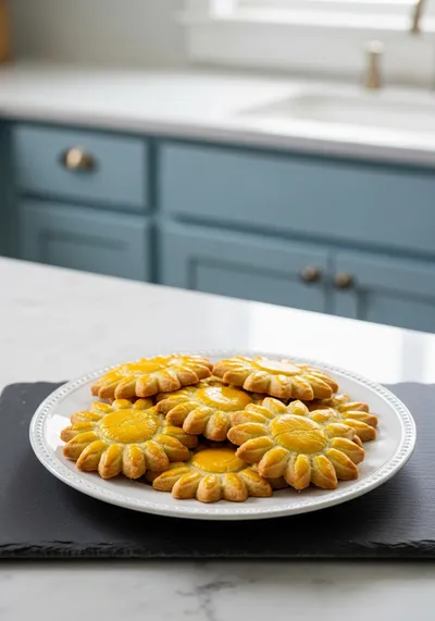 Summer Solstice Sun Cookies